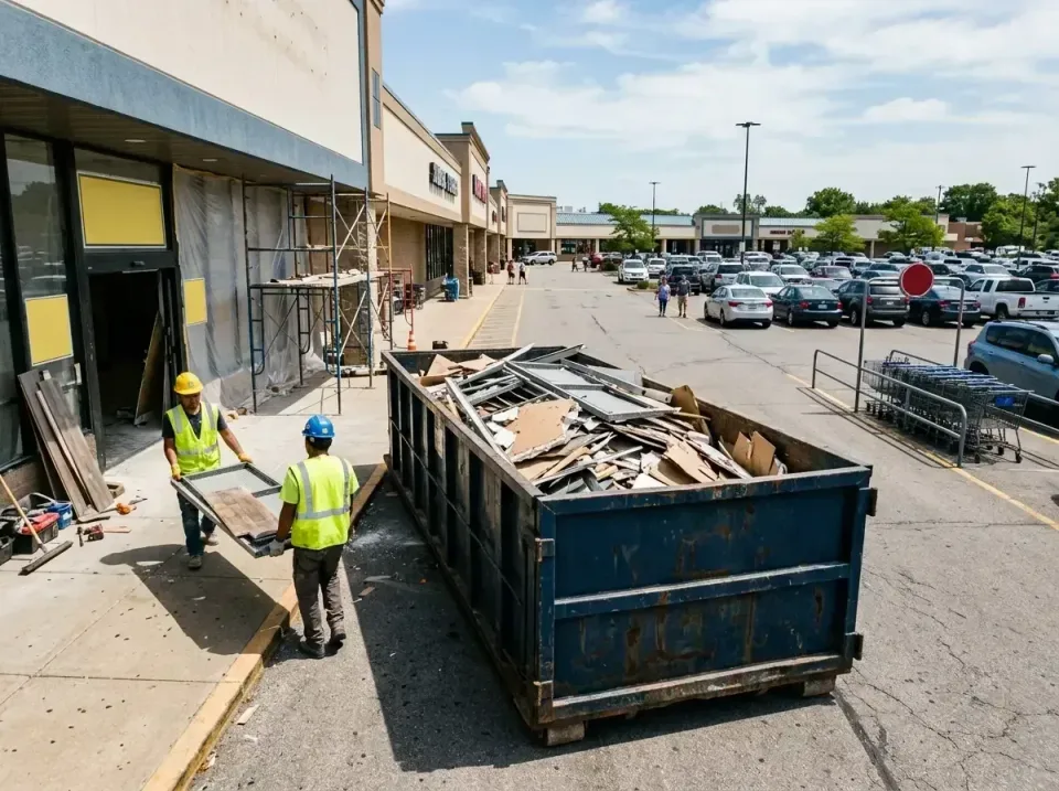 retail-store-renovation-debris-003 — frequently asked questions, Roll-off Dumpster Rentals in Rocky River, OH